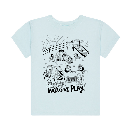 Toddler “Hooray For Inclusive Play” Tee