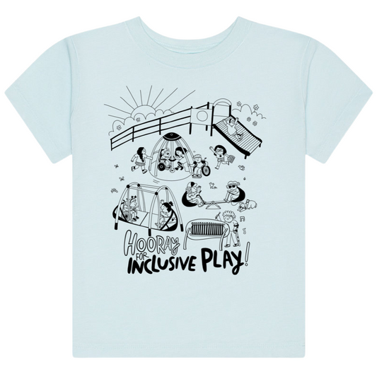 Youth “Hooray For Inclusive Play” Youth Tee