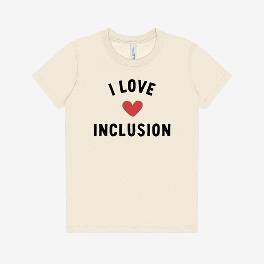 Toddler “I Love Inclusion” Tee