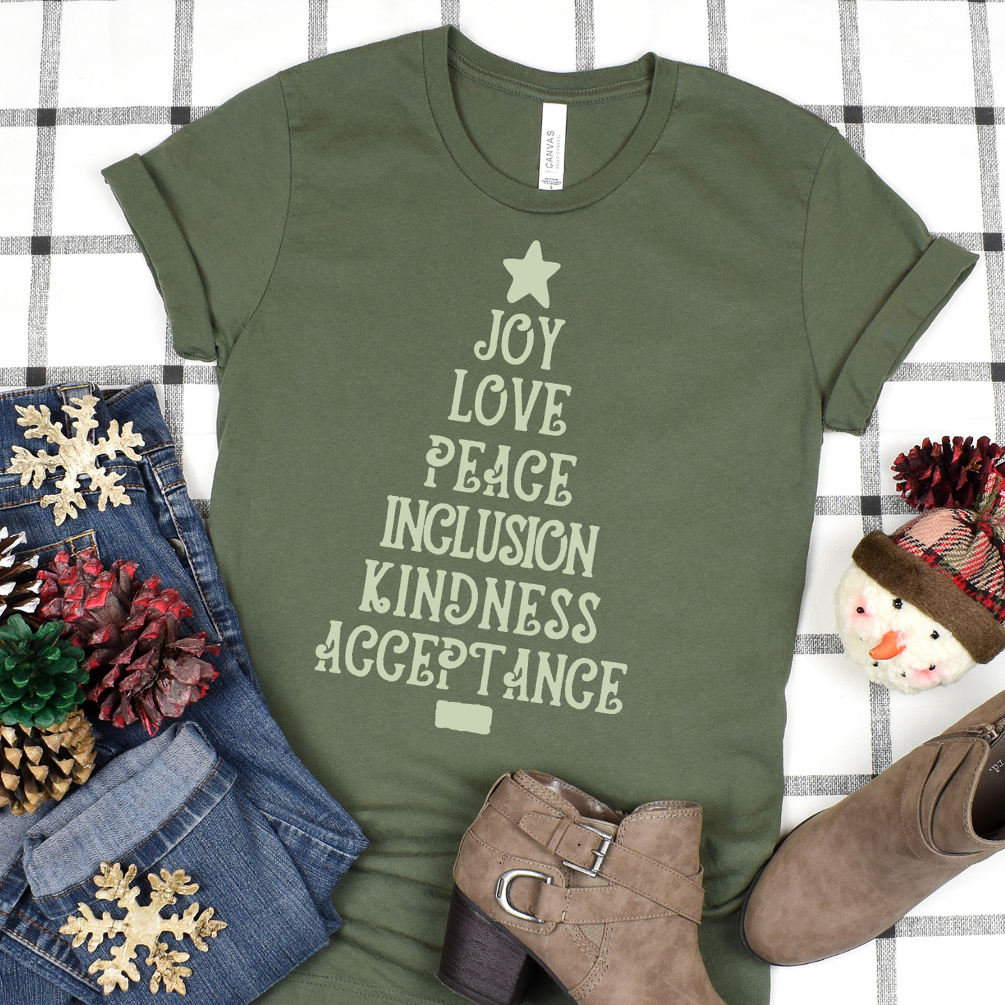 Adult “Inclusion Tree" Tee